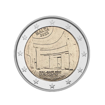 Malta 2022 - 2 Euro Commemorative - Hypogeus van Hal Saflieni