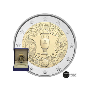 UEFA 2016 2€ BE monnaie de paris