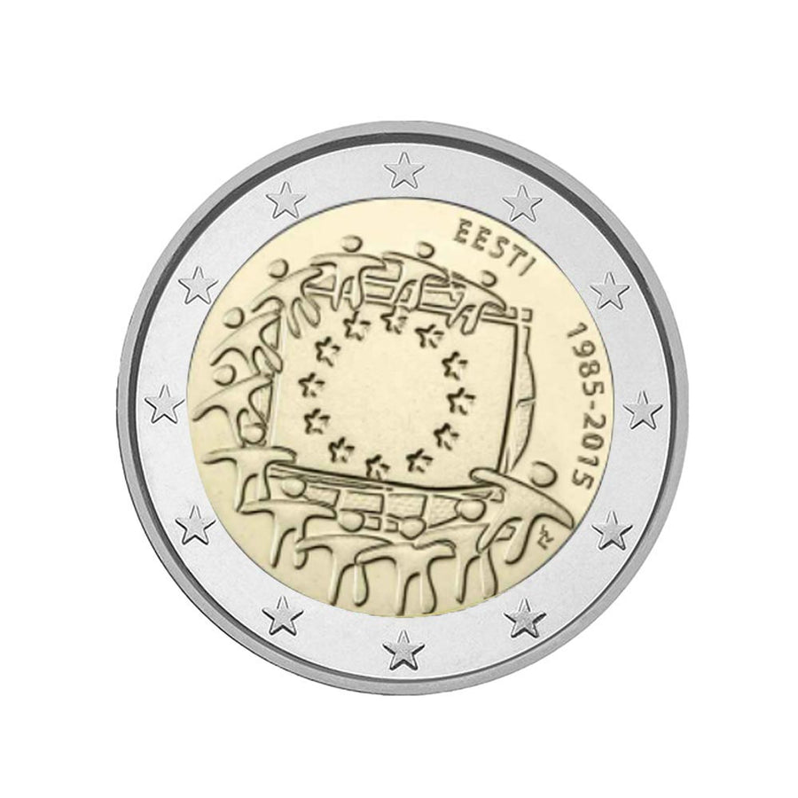 estonie 2 euro 2015 union europeenne
