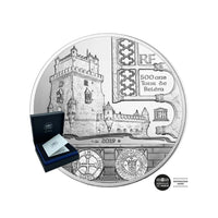 UNESCO - BELLEM TOUR - Currency of 10 € Silver quality BE - vintage 2019