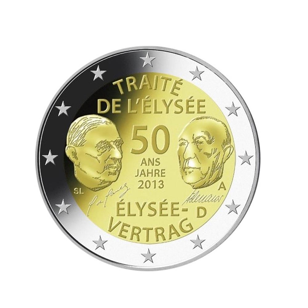 Allemagne 2013 - 2 Euro Commémorative - Traité de l'Elysée