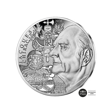Jacques Chirac Currency of € 10 money