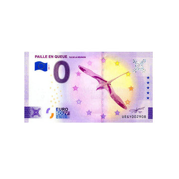 Bilhete de lembrança de zero euro - palha da cauda - França - 2022
