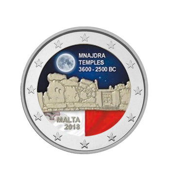 Malta 2016 - 2 Euro comemorativo - Templos de Ggantija