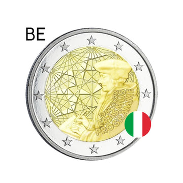 Italy - 2 Euro commemorative BE - 35 years of the Erasmus program - 2022