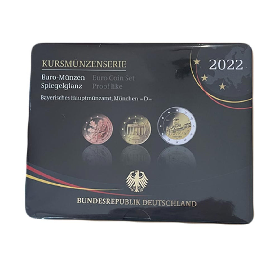 Kursmünzenserie - Atelier de Munich D - BE Allemagne 2022