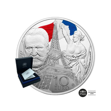 Romantisches und modernes Europa - Währung von 10 € Silber - sein 2017