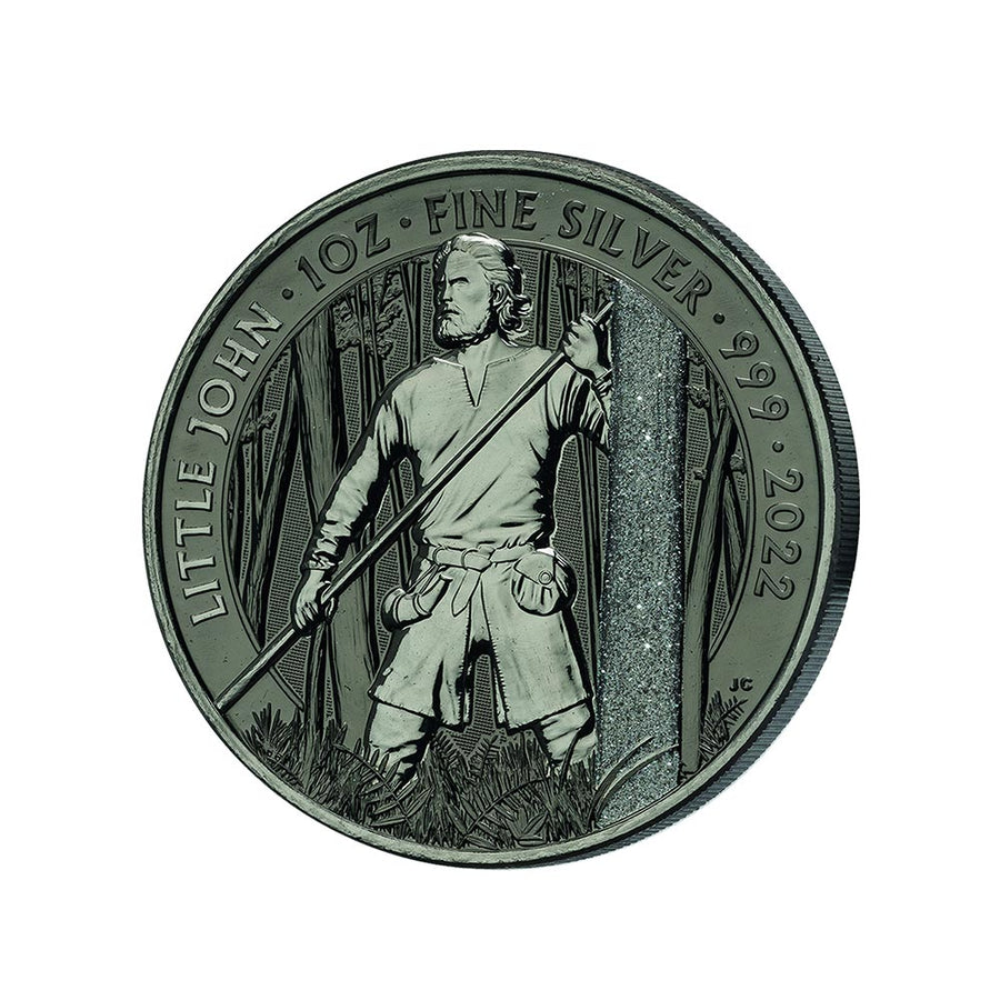 Golden Enigma Premium - Robin Hood - lote de 3 moedas de 2 libras de prata - BU 2021/2022