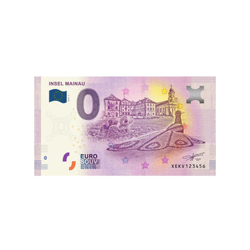 Billet souvenir de zéro euro - Insel Mainau - Allemagne - 2019