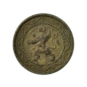 5 cents Albert Ier Belgium 1915-1916