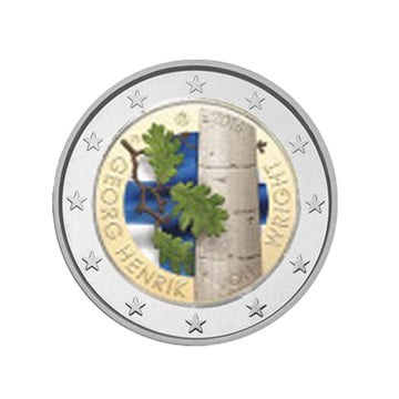 Finlande 2016 - 2 Euro Commémorative - Henrik von Wright - Colorisée #2