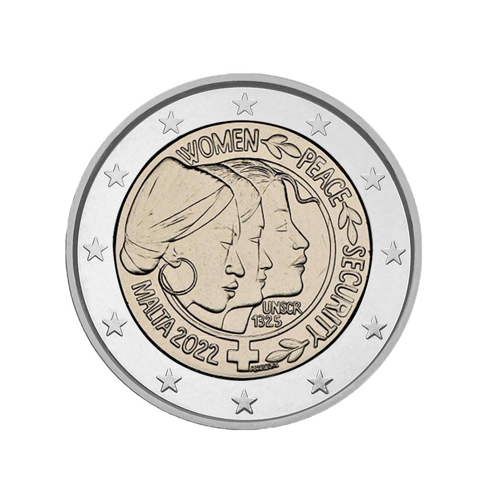 Malta - 2 euro commemorative - UN resolution - BU 2022