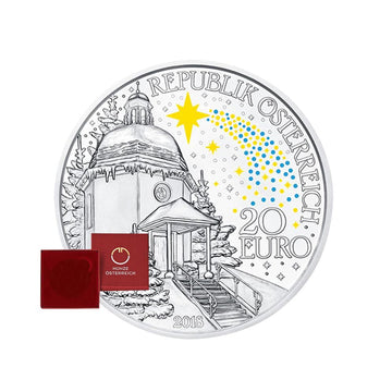200è Anniversaire de la nuit du Silence - Autriche - Monnaie de 20€ Argent - BE 2018