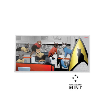 Star Trek Cats - 1 dollar ticket - 5G Silver 2019
