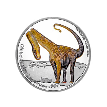 The Portugal dinosaur - currency of € 5 money - BE 2021