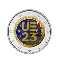 Espanha 2023 - 2 euros comemorativa - Presidência espanhola do Conselho da União Europeia