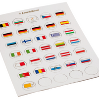 Appropriate flag token for 2 Euro Capsules 26.