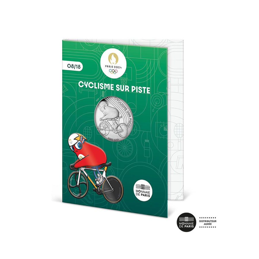 Parijs 2024 Olympische Spelen - Tracking Cycling (8/9) - Valuta van € 10 geld - Wave 1