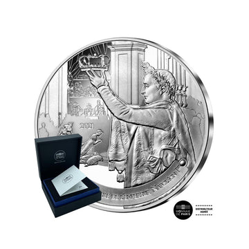Sack von Napoleon 1. Währung von 10 € Silber - Louvre - 2021 sein
