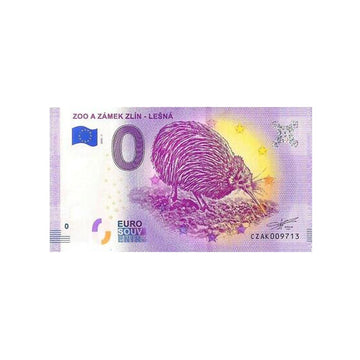 Souvenir -Ticket von null Euro - Zoo an Zamek Zlin Lena - Slowakei - 2019