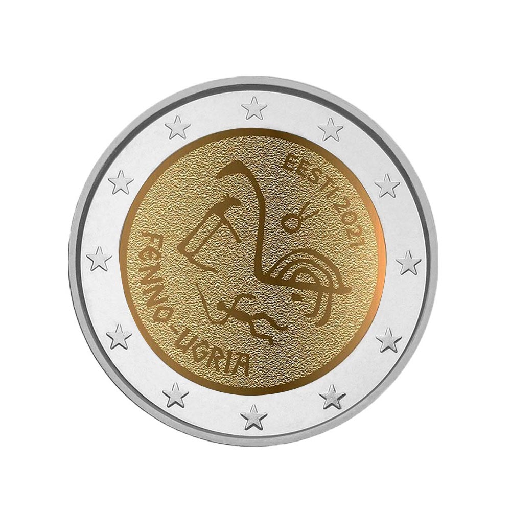 Estonia 2021 - 2 Euro Commemorative - Finno -ugrians Peoples - BU