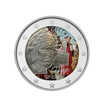 Vatican 2021 - 2 Euro commemorative - Citta del Vaticano #3 - Colorized