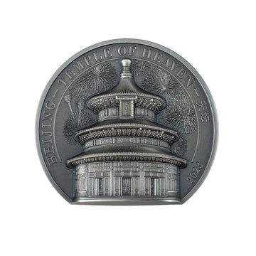 Temple of Heaven - Pechino - Valuta da 5 oz in argento da 25 dollari - 2023