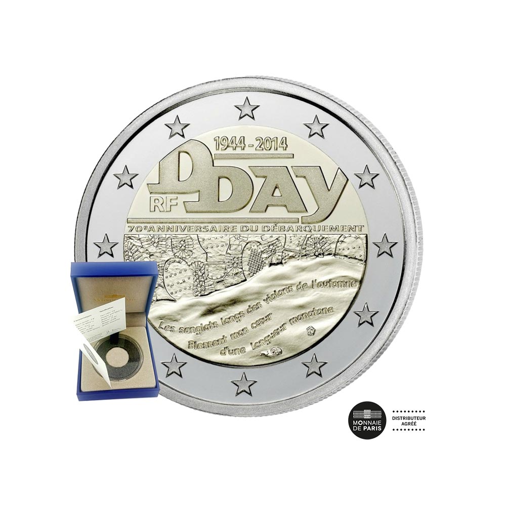 Battle of Normandy - 2 Euro Herdenkingsvermogen - Be 2014