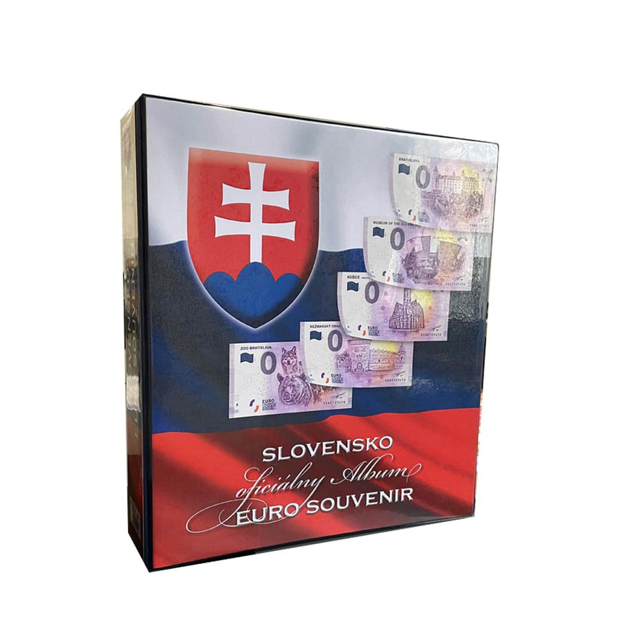 Slovakia album - Euro Souvenirs tickets - 2018