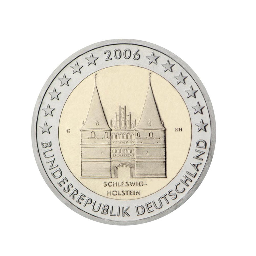 Deutschland 2006 - 2 Euro Gedenk - die 5 Workshops