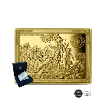 La Liberté guidant le peuple - Monnaie de 500€ Or 5 Oz - BE 2023