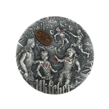 The Witcher - Blood of Elves - Valuta van $ 5 Silver 2 oz - High Relief 2021