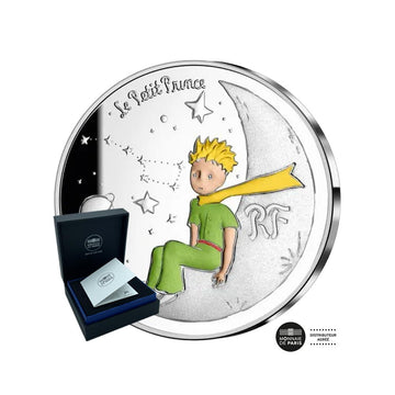 O pequeno príncipe - moeda de € 10 prata - o pequeno príncipe me leva para a lua - seja 2021