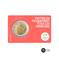 Jeux Olympiques de Paris 2024 - 2€ Commémorative BU 5/5 - Année 2
