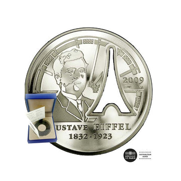 Gustave Eiffel - Währung von 10 € Geld - sein 2009