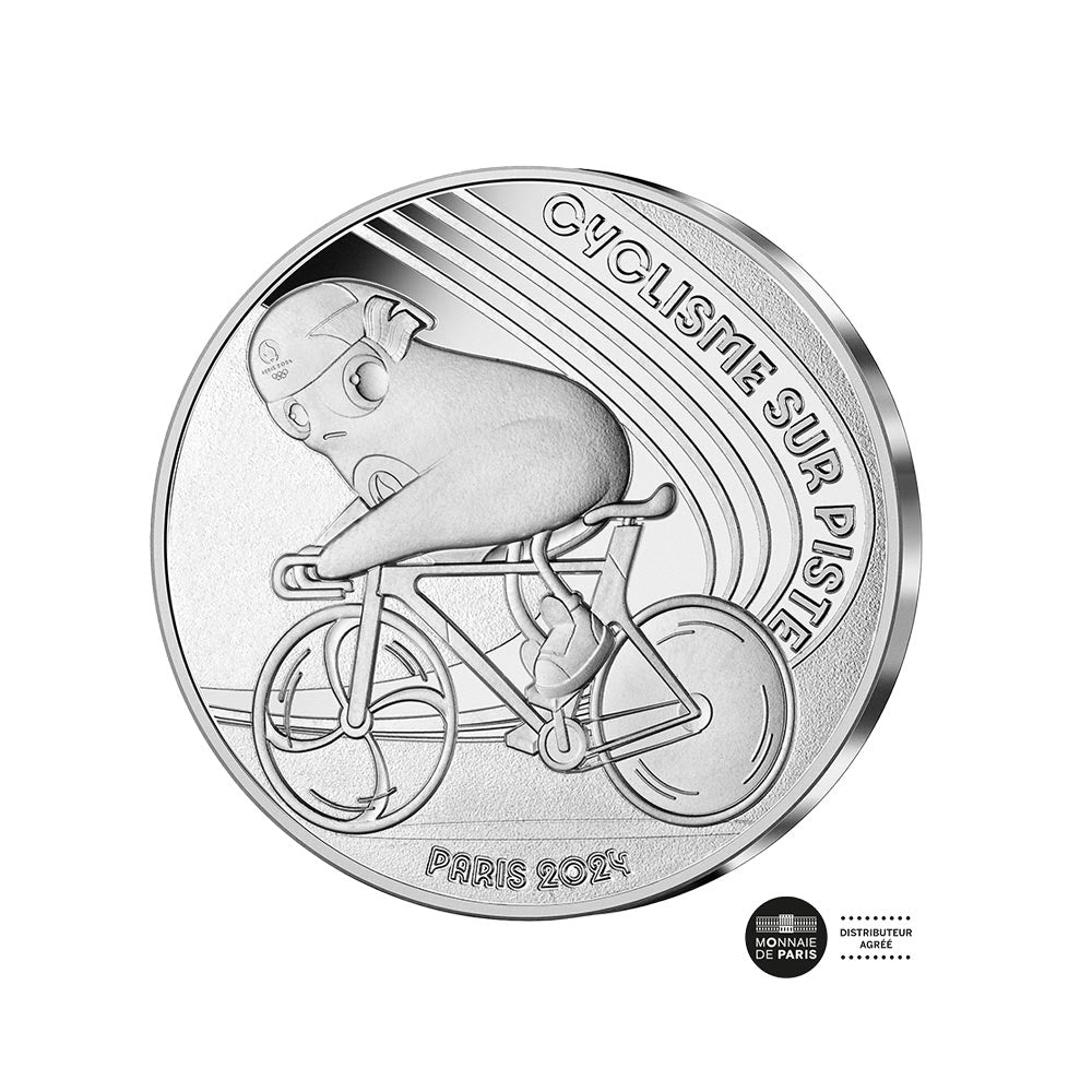 Paris 2024 Olympische Spiele - Tracking Cycling (8/9) - Währung von 10 € Geld - Welle 1