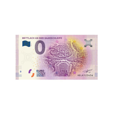 Souvenir -Ticket von null Euro - Mettlach An der SaarschleFe - Deutschland - 2019