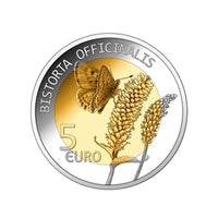 Luxembourg 2020 - 5 Euro Commémorative - Faune et Flore Renouée Bistorte - BE