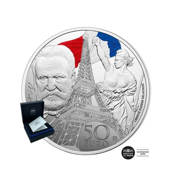 Romantisches und modernes Europa - Währung von 10 € Silber - sein 2017