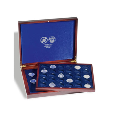 Numismatic set for commemorative dm in capsule