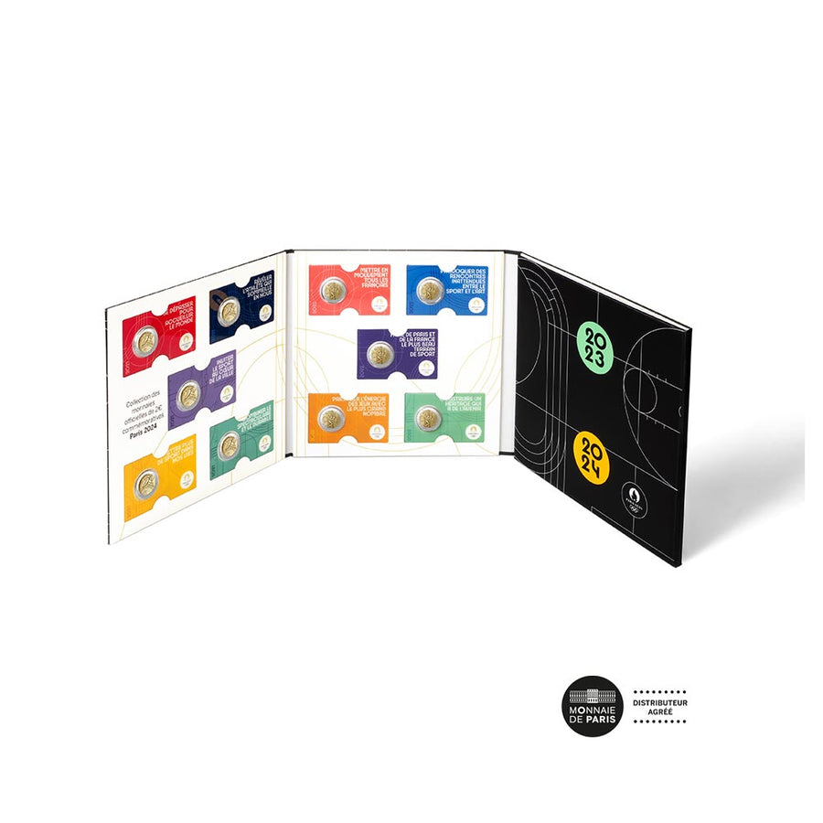 Coffret Collection Coffret collector pour des pièces de collection - Paris 2024 – pieces ...