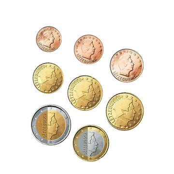 Euro series - Luxembourg 2022 - with different