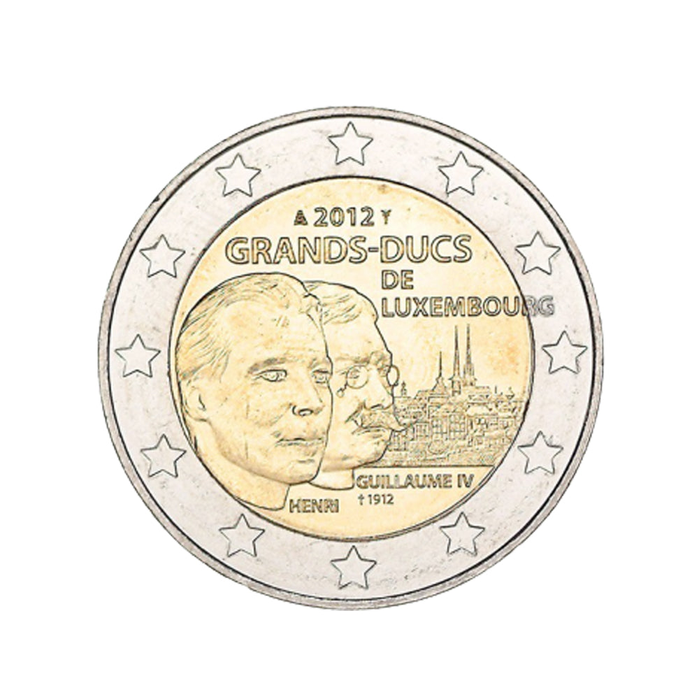 grand duc guillaume 2 euro