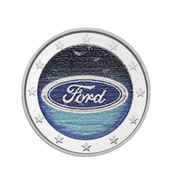 Ford - 2 euros comemorativo - colorido