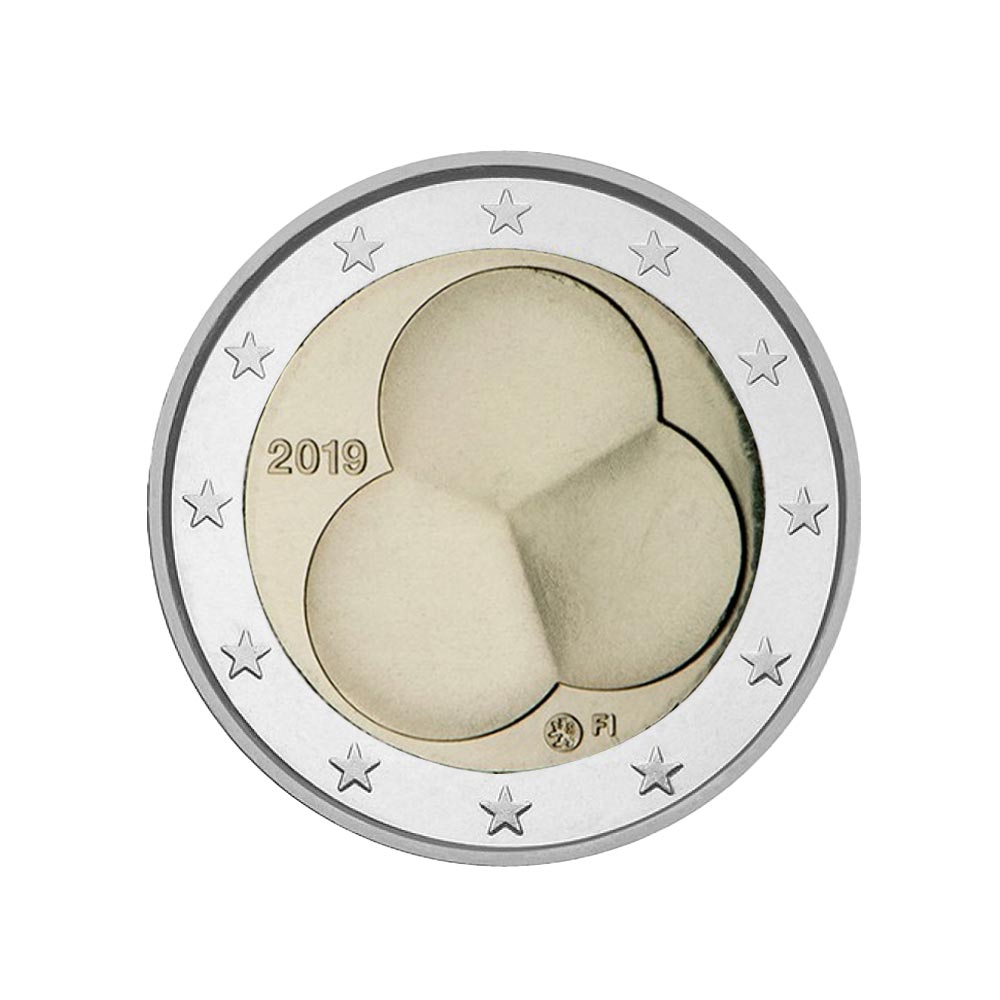 finlande 2019 2 euro constitution finlandaise