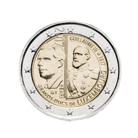 Coincard Luxembourg 2017 - 2 Euro Commémorative - 200e Naissance du Grand-Duc Guillaume III