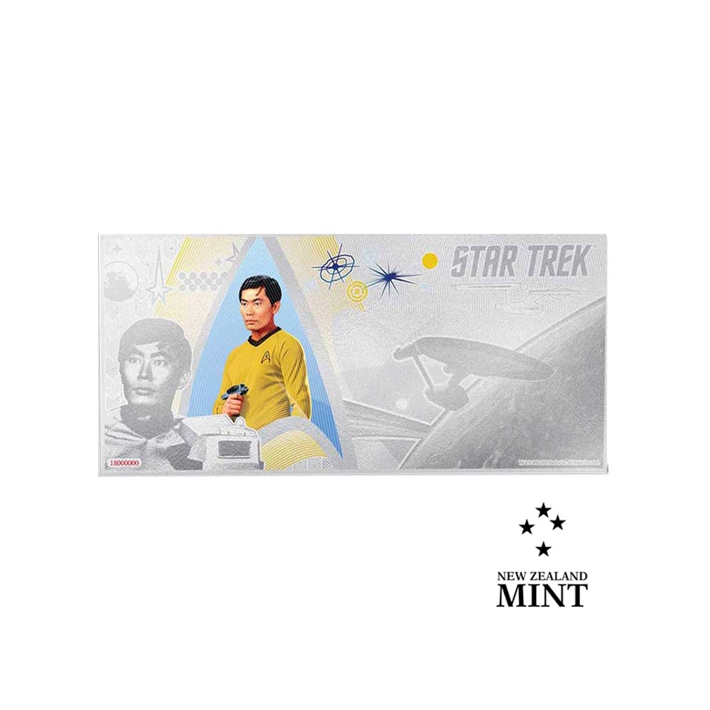 Star Trek Sulu - Niue - 1 dollar note - Silver 2018