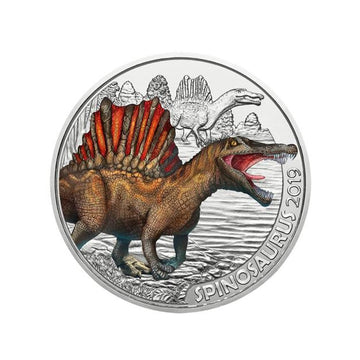 Austria 2019 - 3 Euro commemorative - Spinosaurus - 1/12
