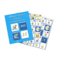Folhas de álbuns inteligentes inteligentes 2019 em 2022 - 2 Euro comemorativo - vários países