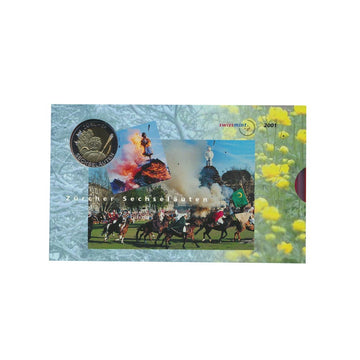 Switzerland - Swiss currencies - BU 2001